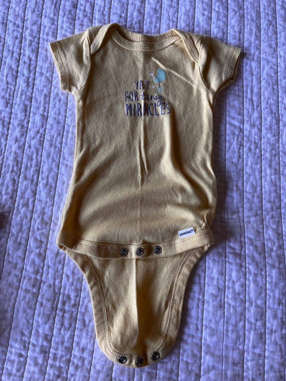 Gerber Onesie Multi-Pack - Pastel Yellow, Mint, White, Gray
